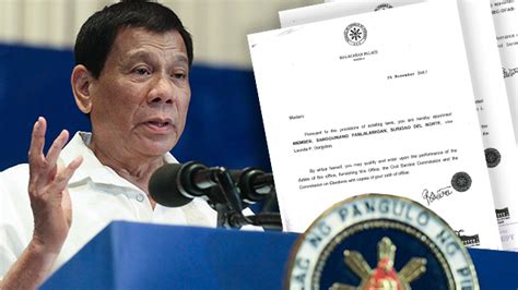 Duterte appoints 70 city, provincial, regional government .